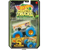 Ken Black Hot Wheels Monster Trucks Glow in the Dark 1:64 Scale Toy Truck Assortment| Hot Wheels|Action Figures & Playsets
