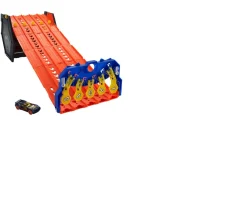 Ken Black Hot Wheels Roll Out Raceway Track Set and Car| Hot Wheels|Action Figures & Playsets