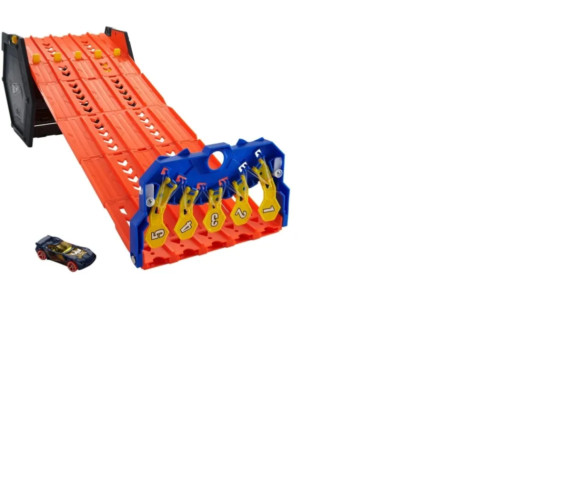 Ken Black Hot Wheels Roll Out Raceway Track Set and Car| Hot Wheels|Action Figures & Playsets