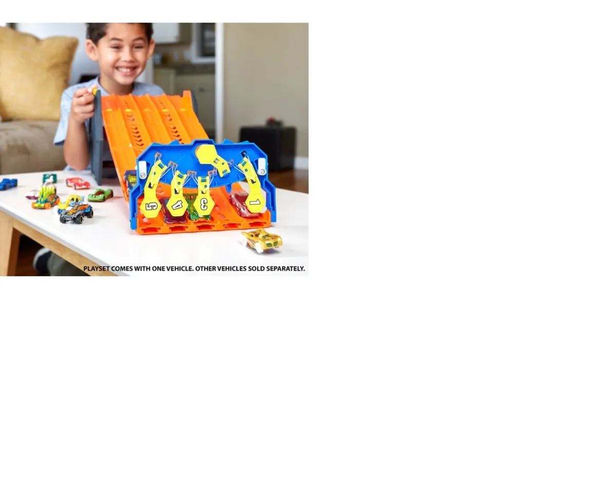 Ken Black Hot Wheels Roll Out Raceway Track Set and Car| Hot Wheels|Action Figures & Playsets