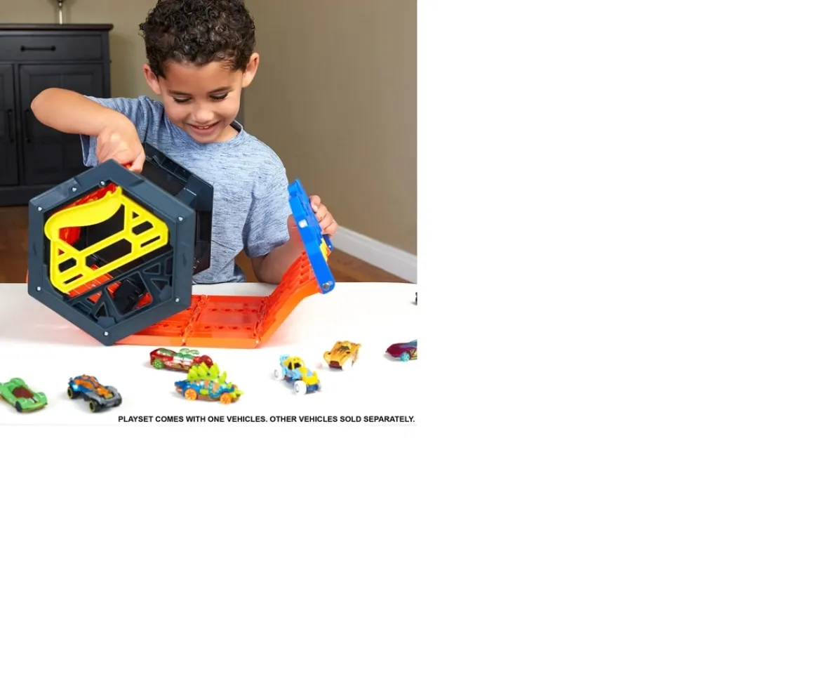 Ken Black Hot Wheels Roll Out Raceway Track Set and Car| Hot Wheels|Action Figures & Playsets