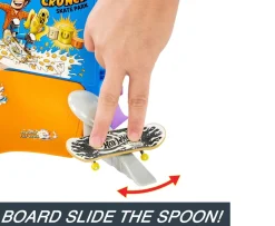 Ken Black Hot Wheels Skate - Tony Hawk Cereal Skate Bowl Set| Hot Wheels|Building & Vehicle Toys