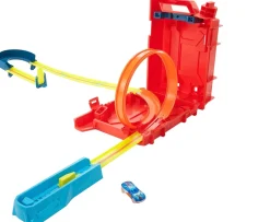 Ken Black Hot Wheels Track Builder Unlimited Fuel Can Stunt Box and Vehicle| Hot Wheels|Action Figures & Playsets