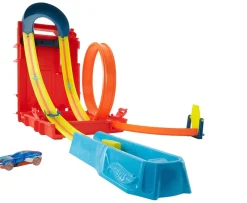 Ken Black Hot Wheels Track Builder Unlimited Fuel Can Stunt Box and Vehicle| Hot Wheels|Action Figures & Playsets