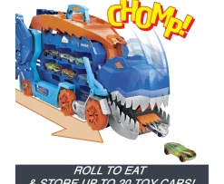 Ken Black Hot Wheels  Ultimate T-Rex Transporter| Hot Wheels|Action Figures & Playsets