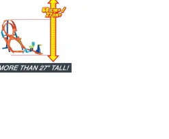 Ken Black Hot Wheels Vertical 8 Jump| Hot Wheels|Building & Vehicle Toys