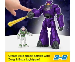 Ken Black Imaginext  Battle Blast Zurg Featuring Disney And Pixar Lightyear| Action Figures & Playsets
