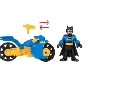 Ken Black Imaginext DC Super Friends Batcycle| Building & Vehicle Toys