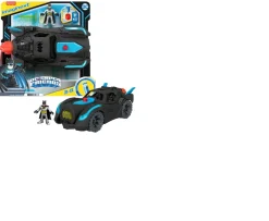 Ken Black Imaginext DC Super Friends Lights & Sounds Batmobile and Batman Figure| Action Figures & Playsets