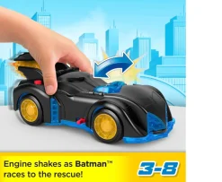 Ken Black Imaginext DC Super Friends Shake and Spin Batmobile| Preschool & Electronic Learning