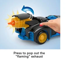 Ken Black Imaginext DC Super Friends Shake and Spin Batmobile| Preschool & Electronic Learning