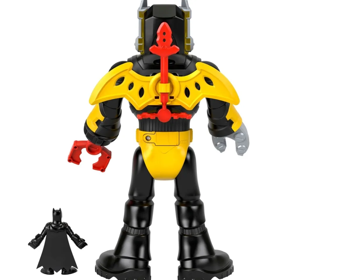 Ken Black Imaginext DC Super Friends Batman Insider & Exo Suit Set| Preschool & Electronic Learning