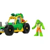 Ken Black Imaginext DC Super Friends Killer Croc Figure & Toy Car Buggy| Preschool & Electronic Learning