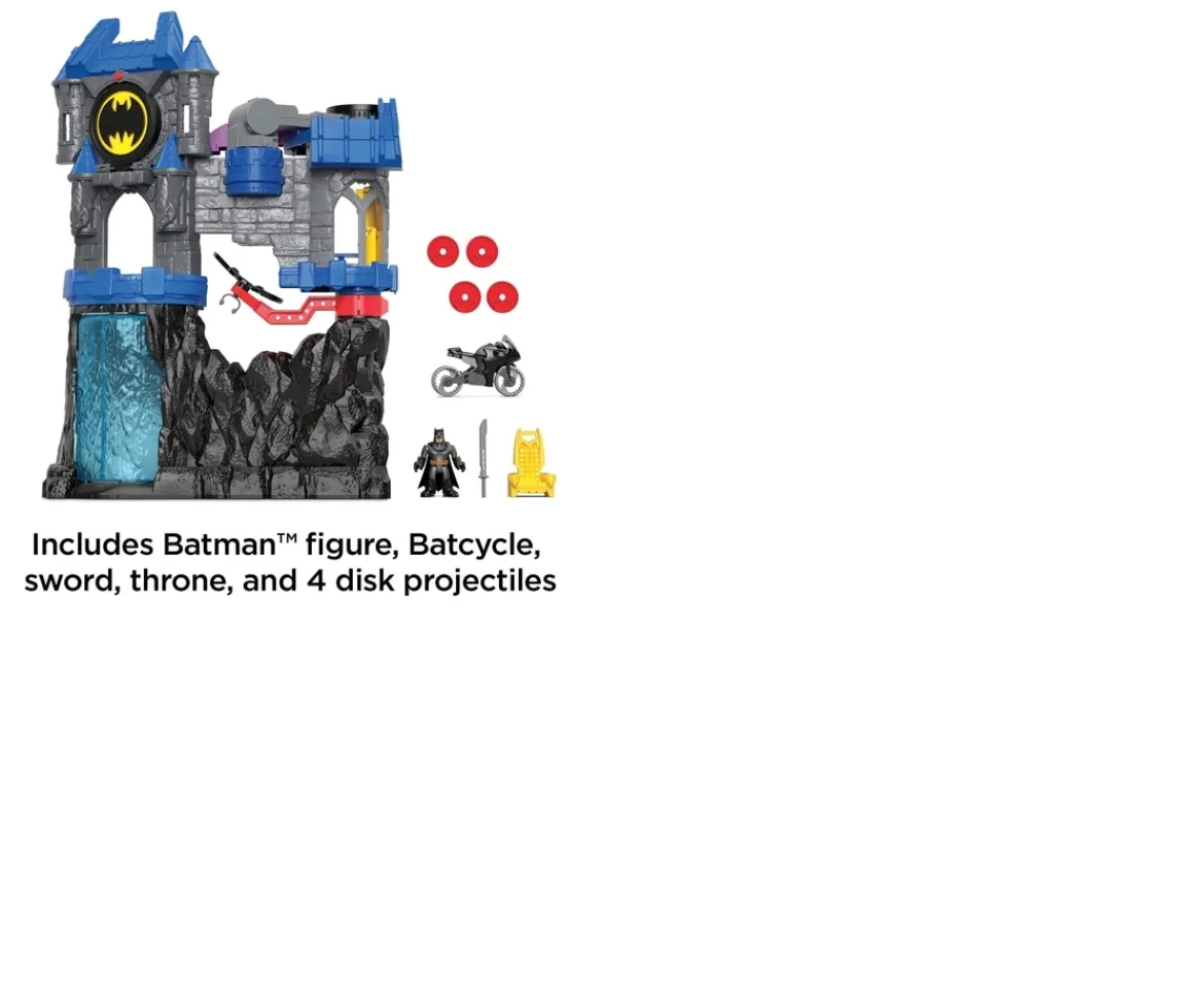 Ken Black Imaginext DC Super Friends Wayne Manor Batcave| Action Figures & Playsets