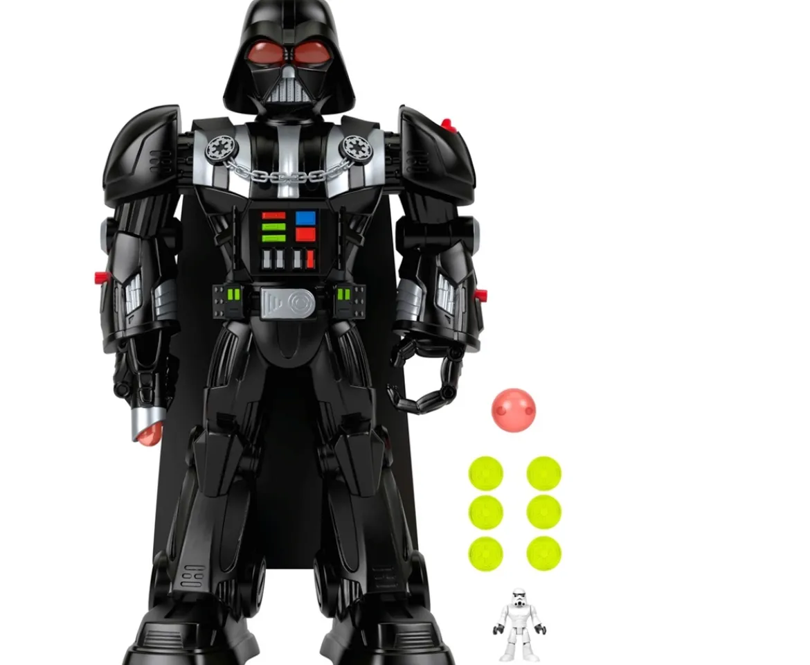 Ken Black Imaginext Star Wars Darth Vader Bot| Action Figures & Playsets