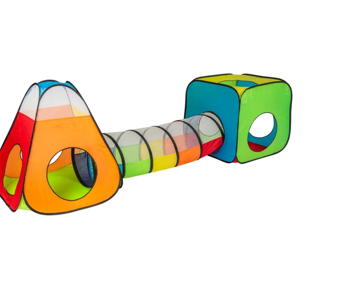 Ken Black 3-in-1 Pop Up Play Tent Set| Playhouses & Tents|Garden Games