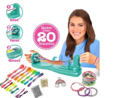 Ken Black 3-In-1 Pura Loom Deluxe Bracelet Maker| Art & Crafts