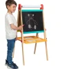 Ken Black 2-in-1 Wooden Easel with Accessories| Art & Crafts|Wooden Toys