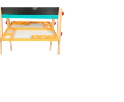 Ken Black 2-in-1 Wooden Easel with Accessories| Art & Crafts|Wooden Toys