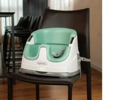 Ken Black Ingenuity Baby Base 2-in-1 Booster Seat Mist| Highchairs|Baby Play