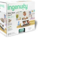 Ken Black Ingenuity Baby Base 2-in-1 Booster Seat Mist| Highchairs|Baby Play