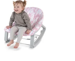 Ken Black Ingenuity Keep Cozy 3-in-1 Grow with Me Bounce & Rock Seat - Lily| Nursery Furniture & Bedding|Baby Play