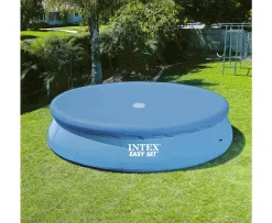 Ken Black Intex 10ft Easy Set Pool Cover| Pools & Sand Pits