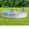 Ken Black Intex 12ft x 30inch Round Metal Frame Prism Swimming Pool| Pools & Sand Pits
