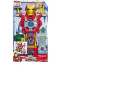 Ken Black Iron Man Headquarters Playskool Heroes Marvel Super Hero Adventures| Action Figures & Playsets