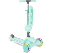 Ken Black iSporter 2-in-1 Scooter with 360° Seat in Green| Scooters