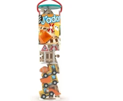 Ken Black J’adore Wooden Vehicle Toy Tube Assortment Set| Wooden Toys