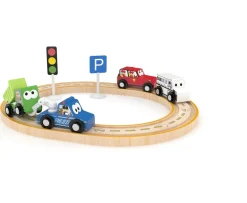 Ken Black J’adore Wooden Vehicle Toy Tube Assortment Set| Wooden Toys