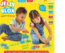 Ken Black Jelly Blox Creative Building Block Kit| Building & Vehicle Toys
