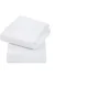 Ken Black Jersey Cotton Fitted Sheets for Cot and Cot Bed 72x140x17cm - White| Nursery Furniture & Bedding