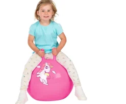 Ken Black Jump Ball Unicorn Hopper| Bouncy Castle & Inflatables