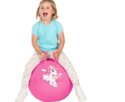 Ken Black Jump Ball Unicorn Hopper| Bouncy Castle & Inflatables