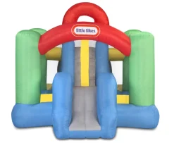 Ken Black Jump 'n Double Slide Bouncer| Bouncy Castle & Inflatables