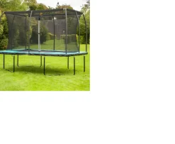 Ken Black Jump Power 12ft Rectangular Trampoline & Enclosure| Playstation 5|X Box