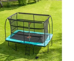 Ken Black Jump Power 12ft Rectangular Trampoline & Enclosure| Playstation 5|X Box