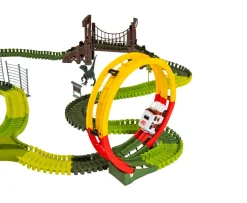 Ken Black Jurassic Park Track Loop Playset| Building & Vehicle Toys