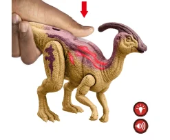 Ken Black Jurassic World Chaos Theory Wild Roar Parasaurolophus Dinosaur Figure| Action Figures & Playsets