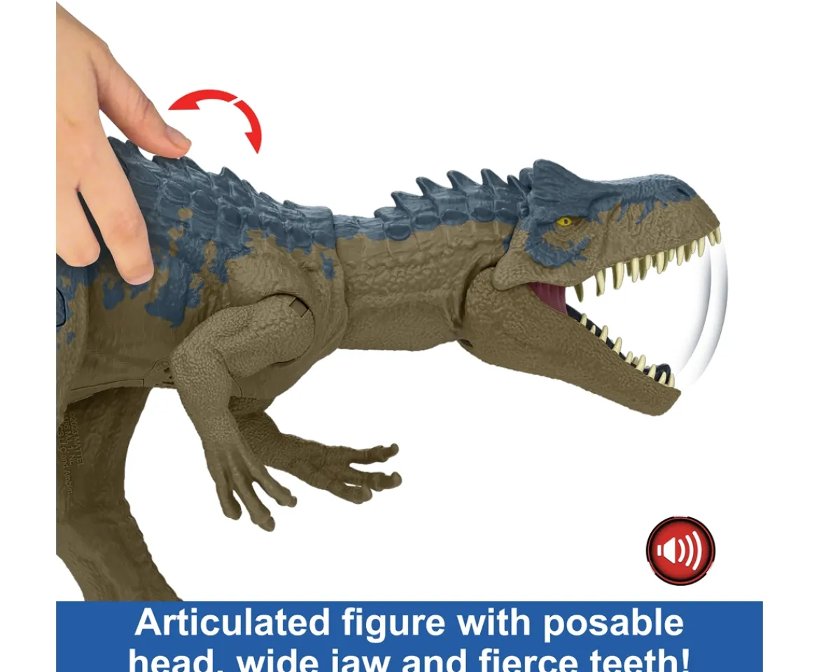 Ken Black Jurassic World Chaos Theory Ruthless Rampage Allosaurus Dinosaur Figure| Action Figures & Playsets