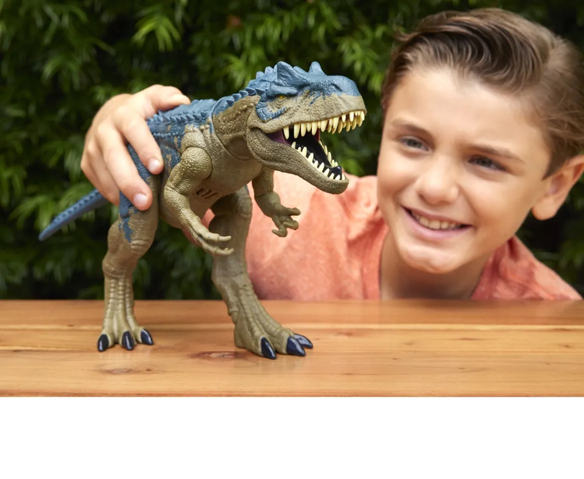 Ken Black Jurassic World Chaos Theory Ruthless Rampage Allosaurus Dinosaur Figure| Action Figures & Playsets