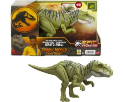 Ken Black Jurassic World Chaos Theory Wild Roar Ceratosaurus Dinosaur Figure| Action Figures & Playsets