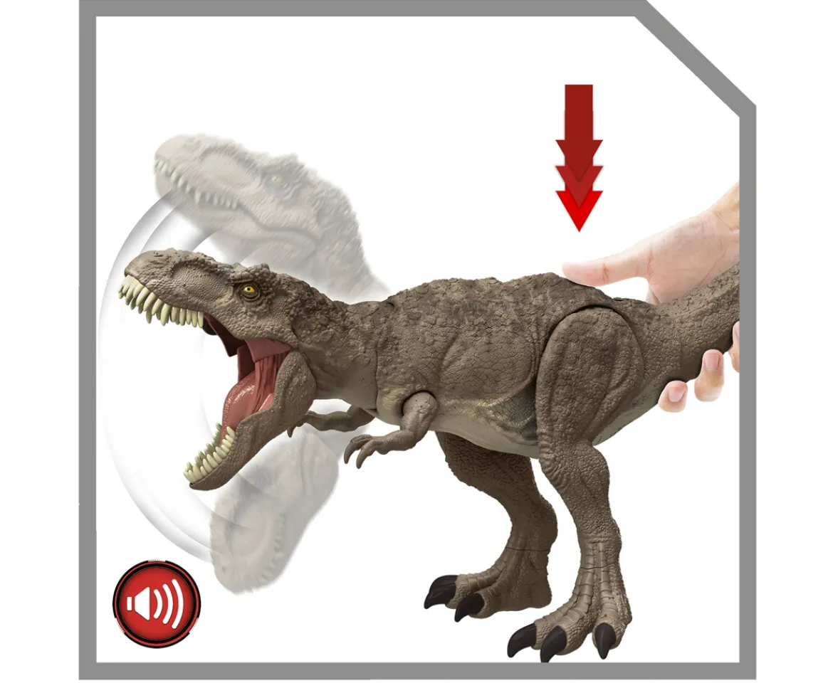 Ken Black Jurassic World Chaos Theory All Out Attack T-Rex Action Figure| Action Figures & Playsets