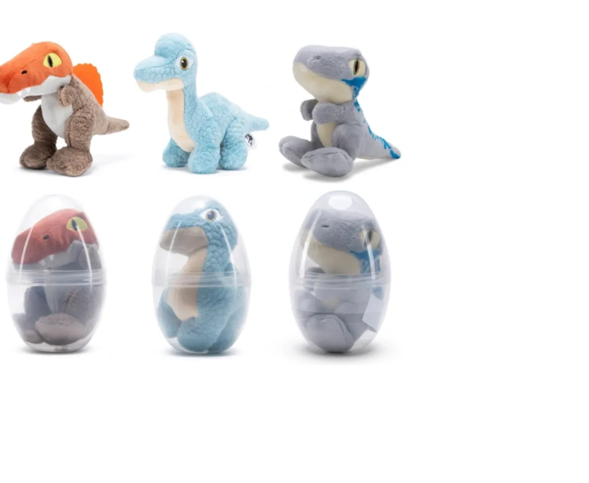 Ken Black Jurassic World Dinosaur Egg Soft Toy Assortment| Action Figures & Playsets
