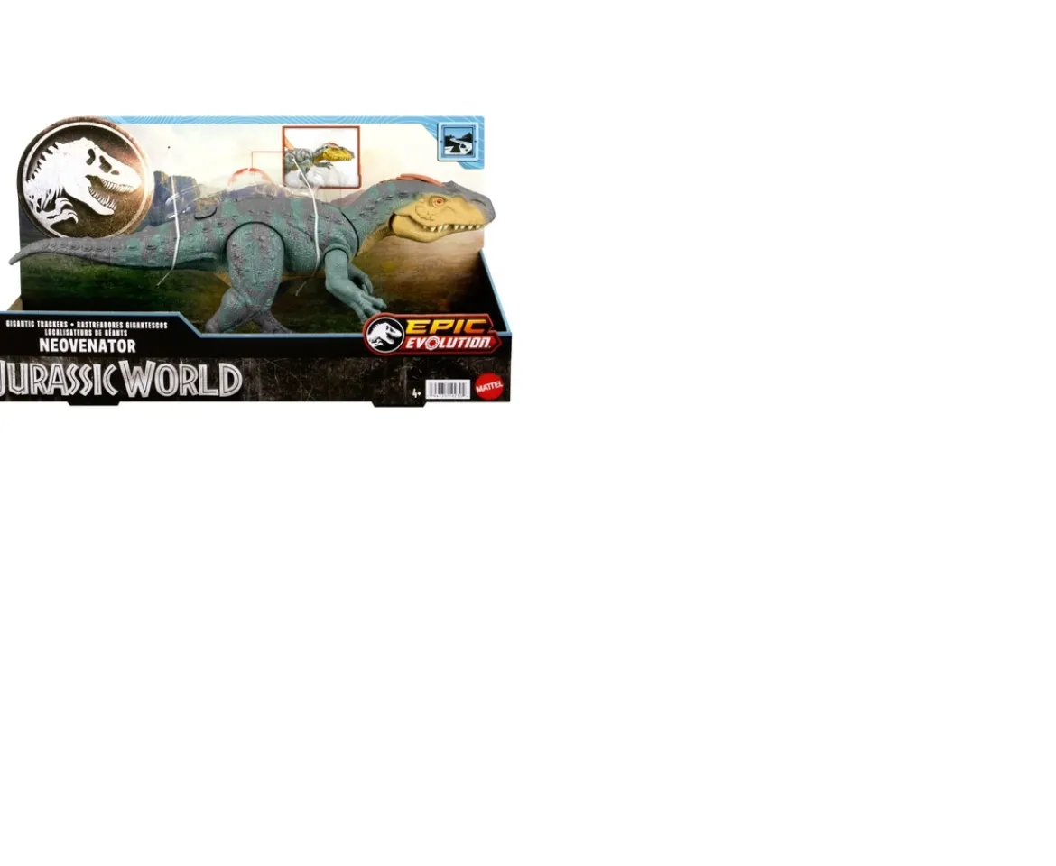 Ken Black Jurassic World Gigantic Trackers Neovenator| Action Figures & Playsets