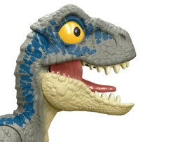 Ken Black Jurassic World Mega Roar: Blue the Velociraptor Dinosaur Toy| Action Figures & Playsets