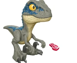 Ken Black Jurassic World Mega Roar: Blue the Velociraptor Dinosaur Toy| Action Figures & Playsets