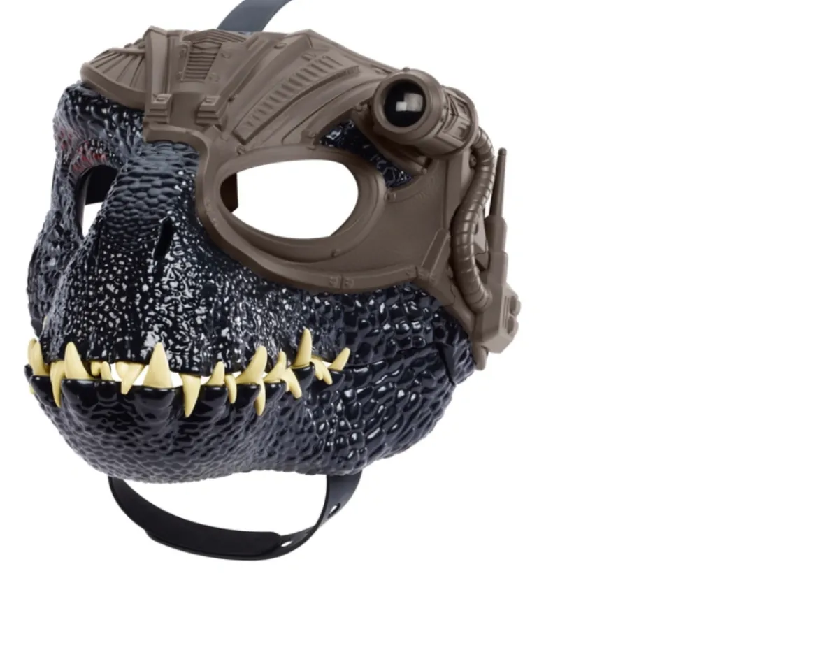 Ken Black Jurassic World Track N' Roar Indoraptor Mask| Action Figures & Playsets